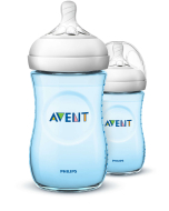 Philips - Natural Baby Bottle Twin Pack Blue (260ml)