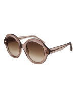 Valentino Women 'Sand Oval' Sunglasses - Beige
