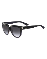 Valentino 'Piano Black' Sunglasses - Black