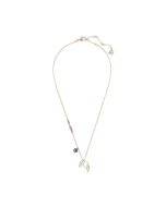 Swarovski Duo Wing Pendant - Violet/Mixed Plating