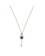 Swarovski Duo Evil Eye Key Pendant