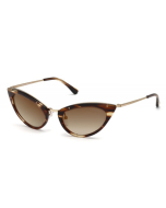 Tom Ford 'Grace' Sunglasses - Havana Print