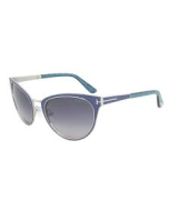 Tom Ford 'Nina' Sunglasses in Blue Metal