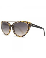 Tom Ford 'Edita' Sunglasses in Havana Print
