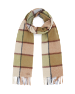 Hortons England - 100% Lambswool Checked Scarf - Patch