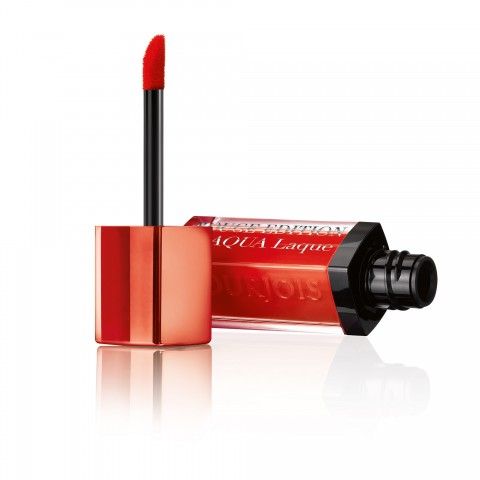 bourjois rouge edition aqua laque liquid lipstick - feeling reddy