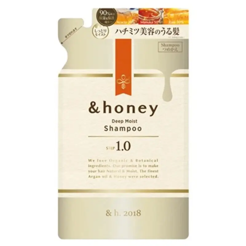 &honey - Deep Moist Shampoo 1.0 [Refill] (350ml)