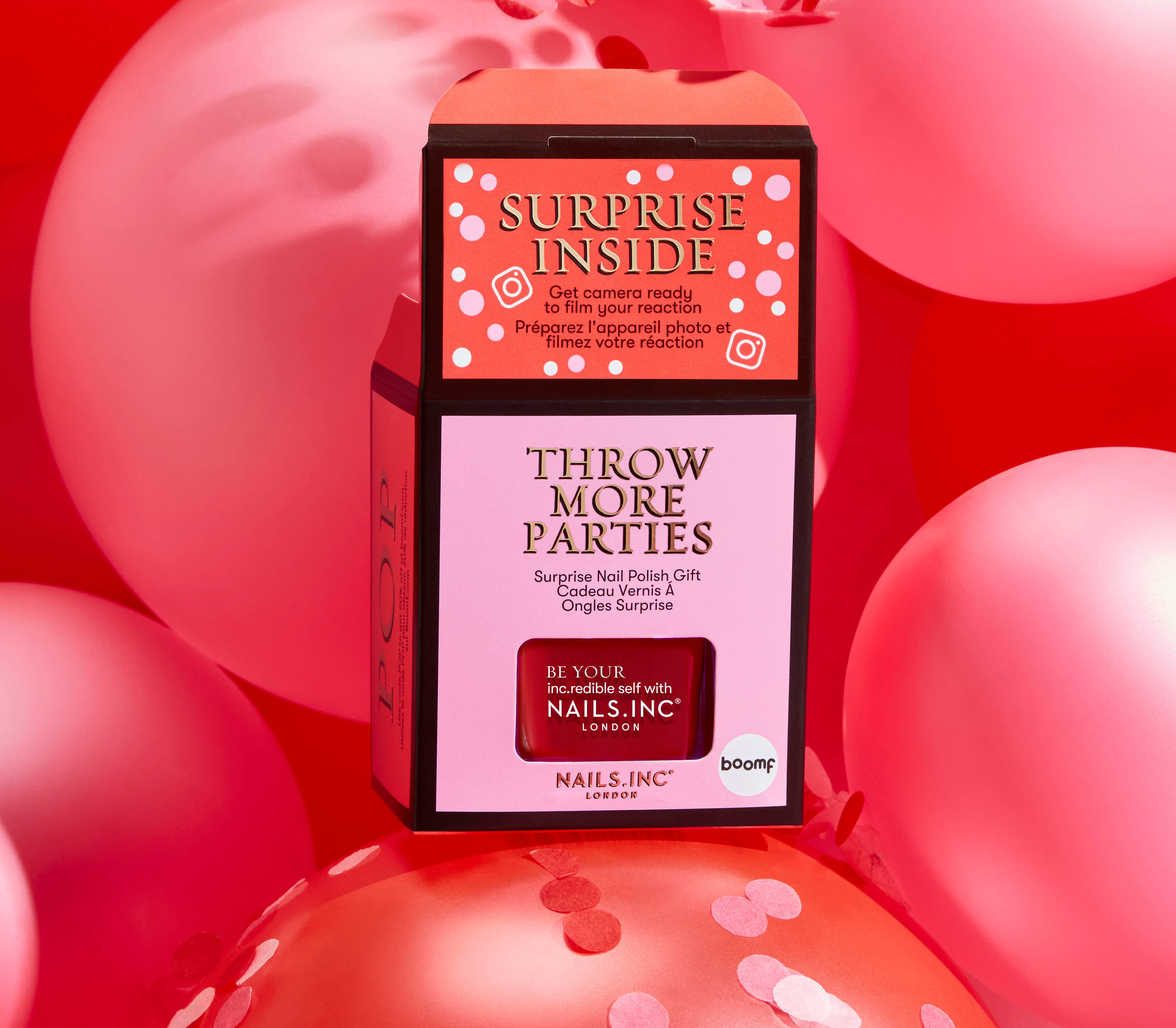 Nails Inc - Throw More Parties Surprise Nail Polish Gift