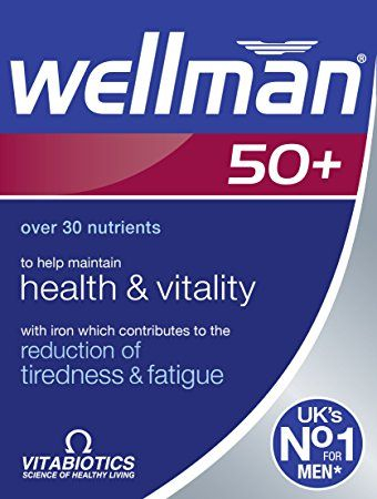 Vitabiotics Wellman -  50+ 30 Tablets