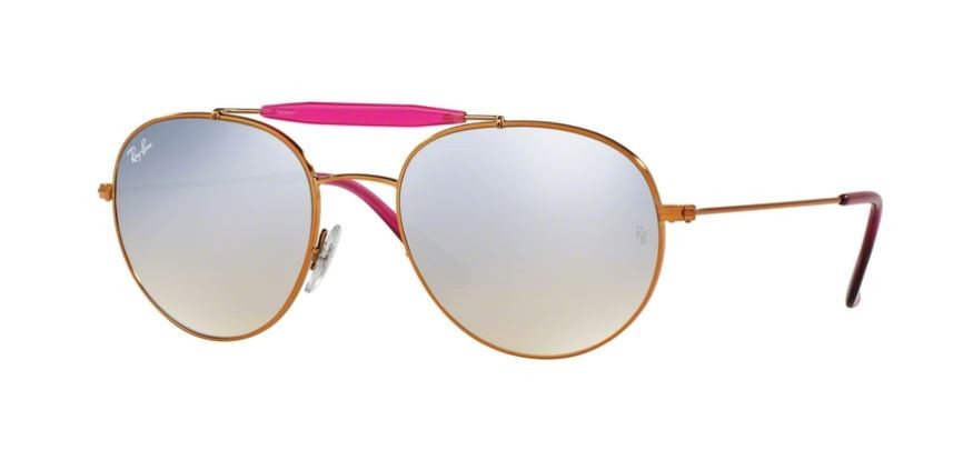 Ray Ban Pink Ray-Ban Bridge Aviator Sunglasses