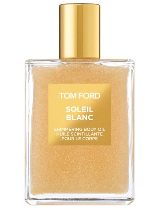 tom ford - soleil blanc shimmering body oil gold (100ml)