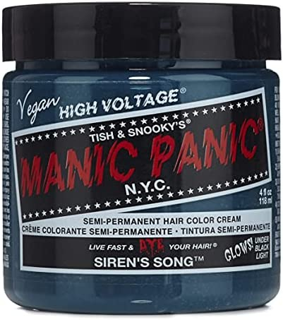 Manic Panic - High Voltage Semi-Permanent Hair Colour Cream - Siren's Song Green (118ml)