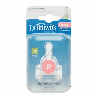 Dr Brown Brown Dr - Options Preemie Teats (2 Pack)