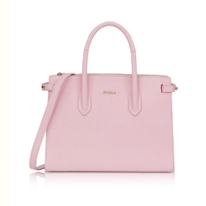 furla pin tote s east/west in camelia